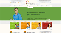 Desktop Screenshot of grupoidealcare.com.br